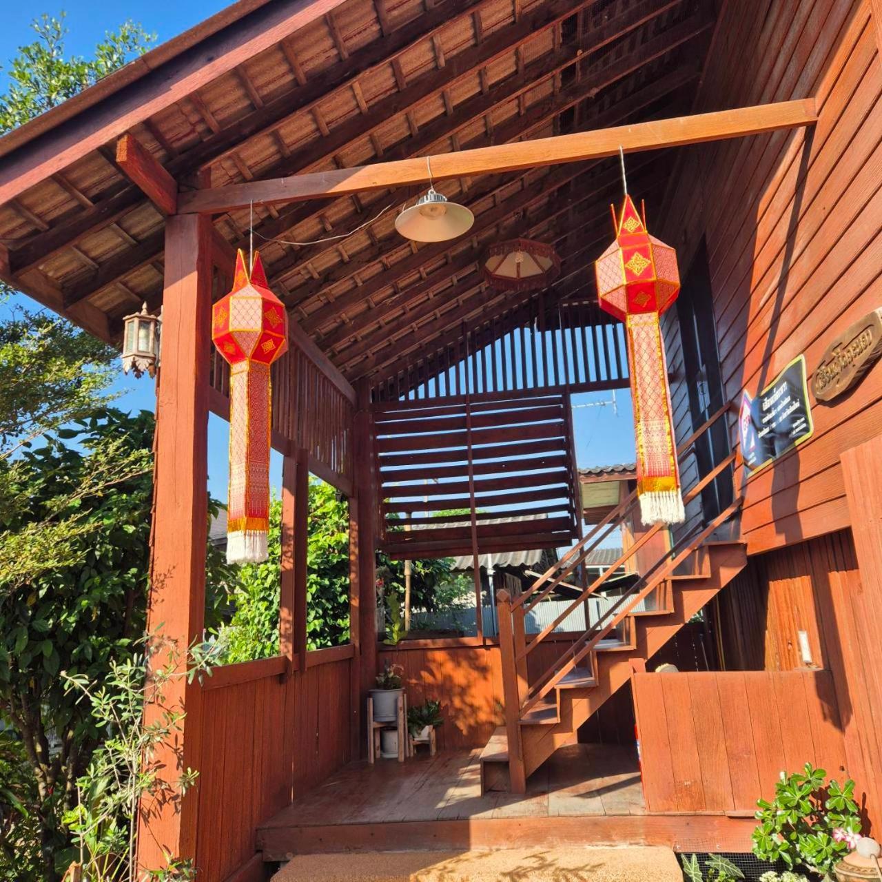 Kedthawa Homestay เฮือนเก็ดถะหวา Ban Cho Lae Bagian luar foto